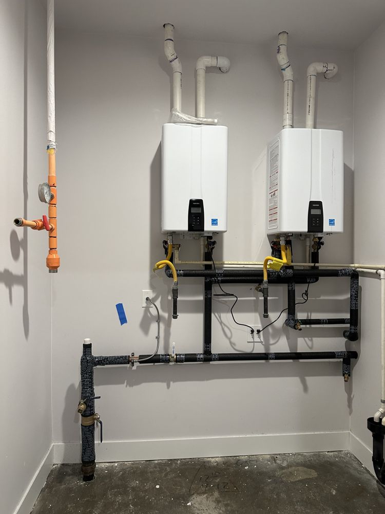Dual Tankless Install — Water Heater Installation, Folsom, CA