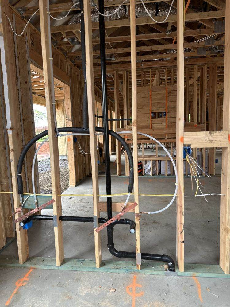 New Construction — Rough-In Plumbing, Rocklin, CA